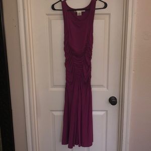 Fuses/magenta midi dress